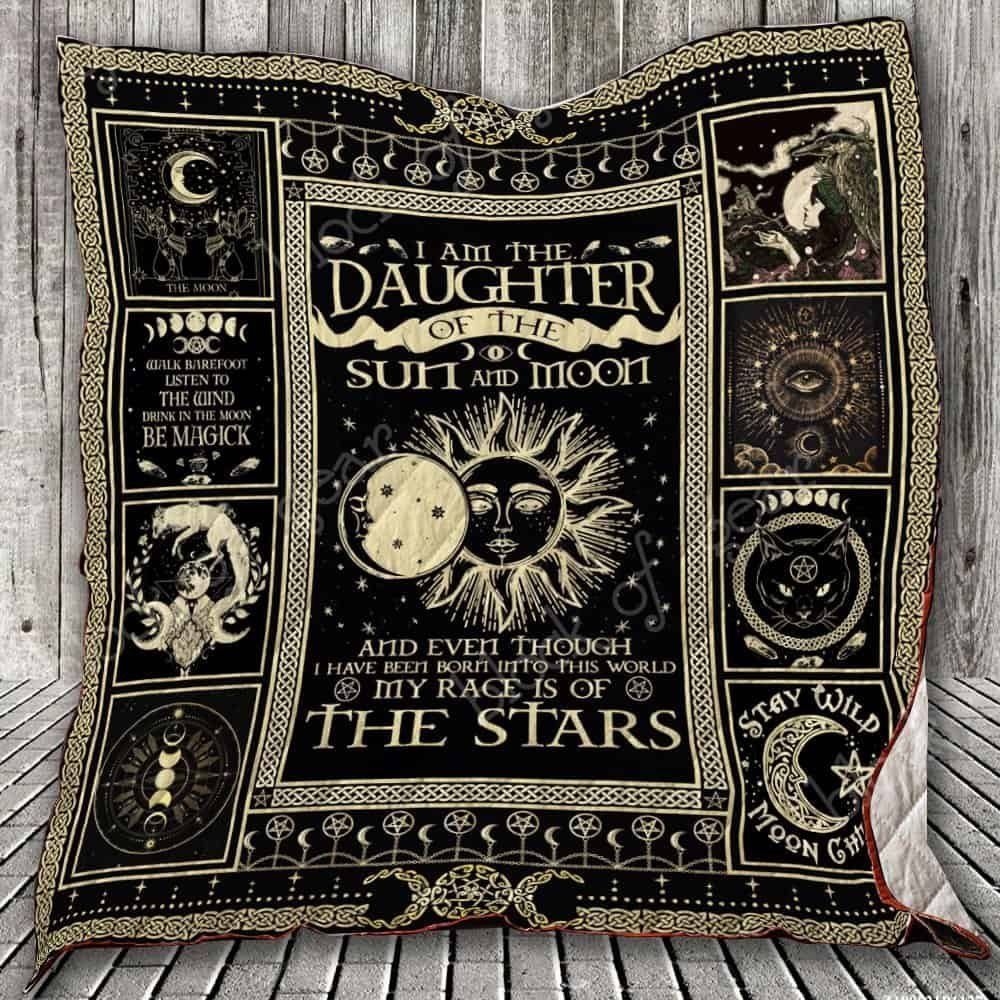 Daughter Of The Sun And Moon CL19100247MDQ Quilt Blanket