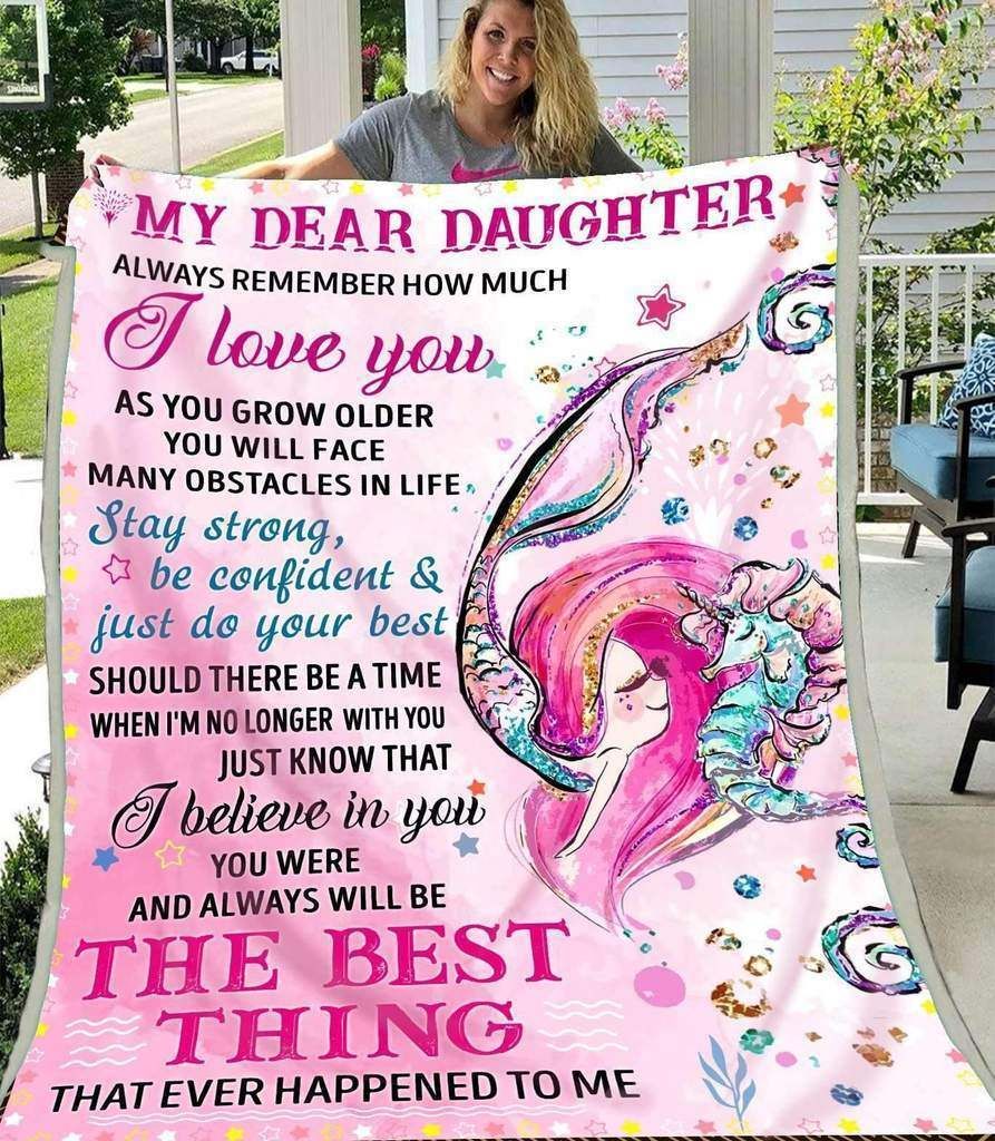 Daughter – The Best Thing Fleece Blanket