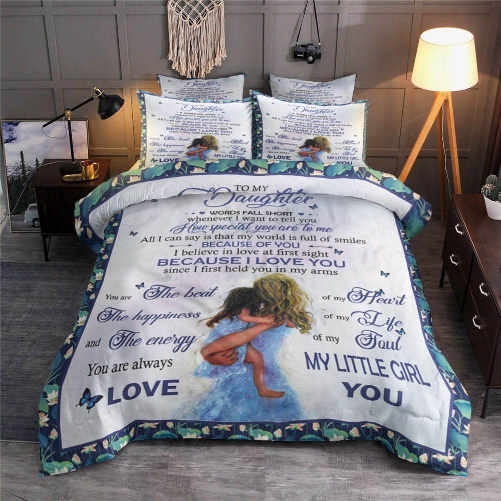 Daughter The Energy Of My Soul Home Garden Linens Bedding Set