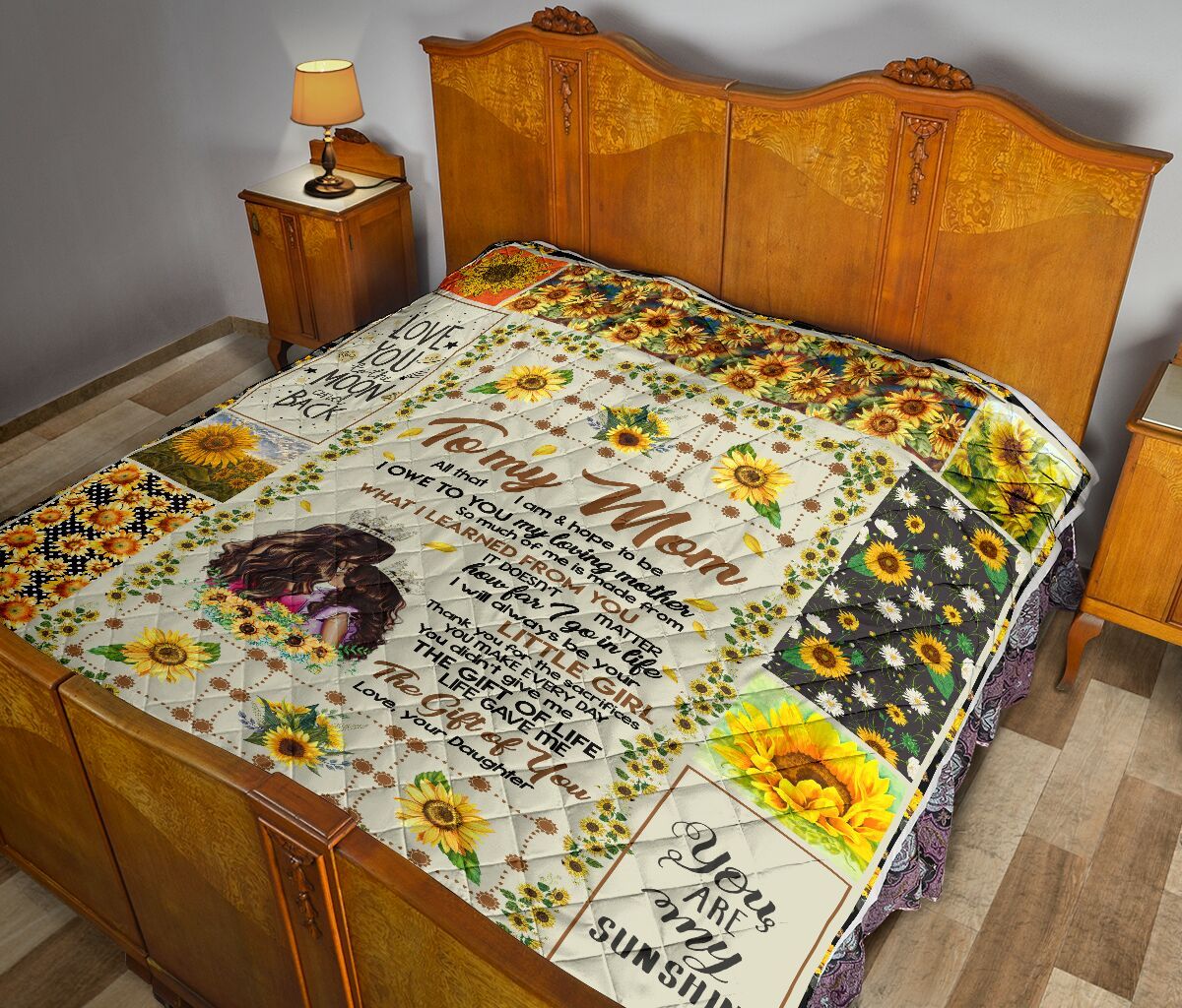 Daughter To Mom Quilt Blanket DHC02011079DD