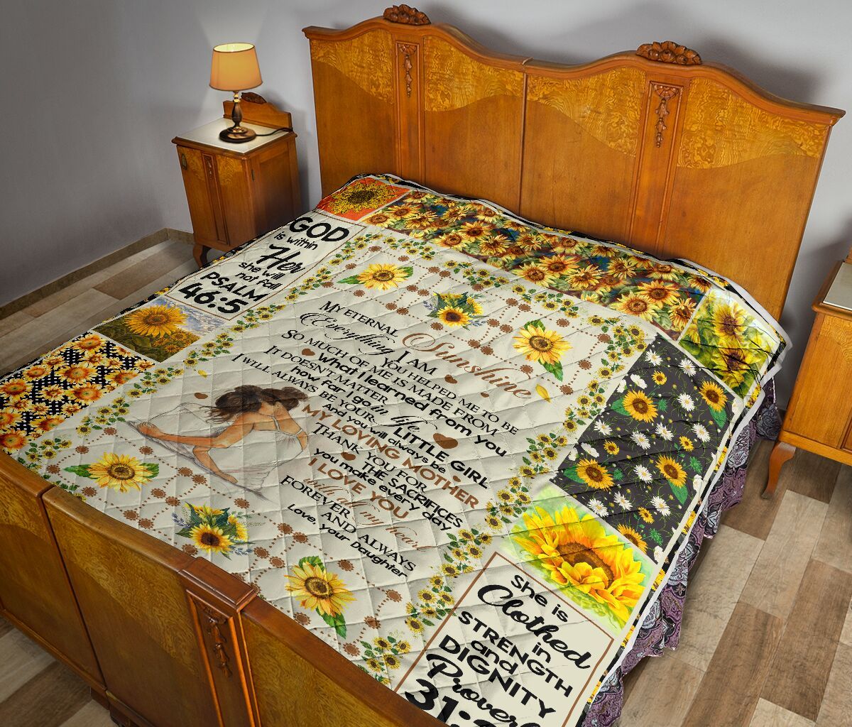Daughter To Mom Quilt Blanket DHC02011092DD