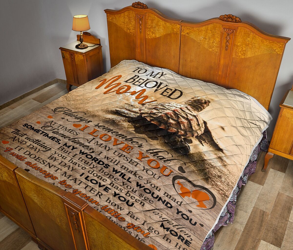 Daughter To Mom Quilt Blanket DHC02011100DD