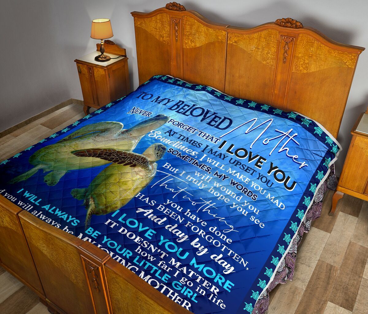 Daughter To Mom Quilt Blanket DHC02011114DD