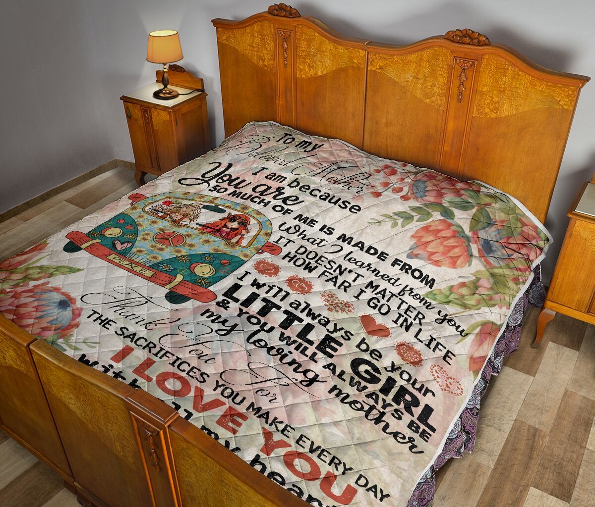 Daughter To Mom Quilt Blanket DHC02011115DD