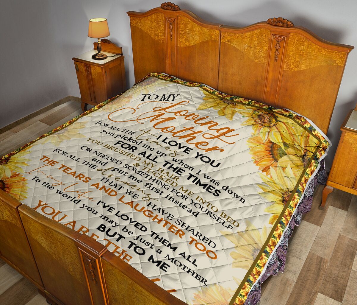 Daughter To Mom Quilt Blanket DHC02011149DD