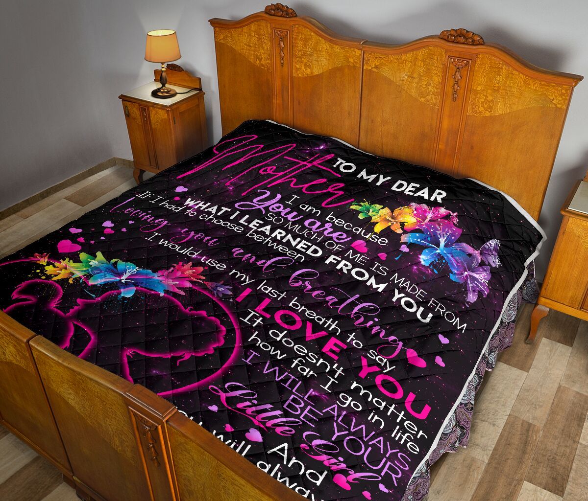 Daughter To Mom Quilt Blanket DHC02011158DD