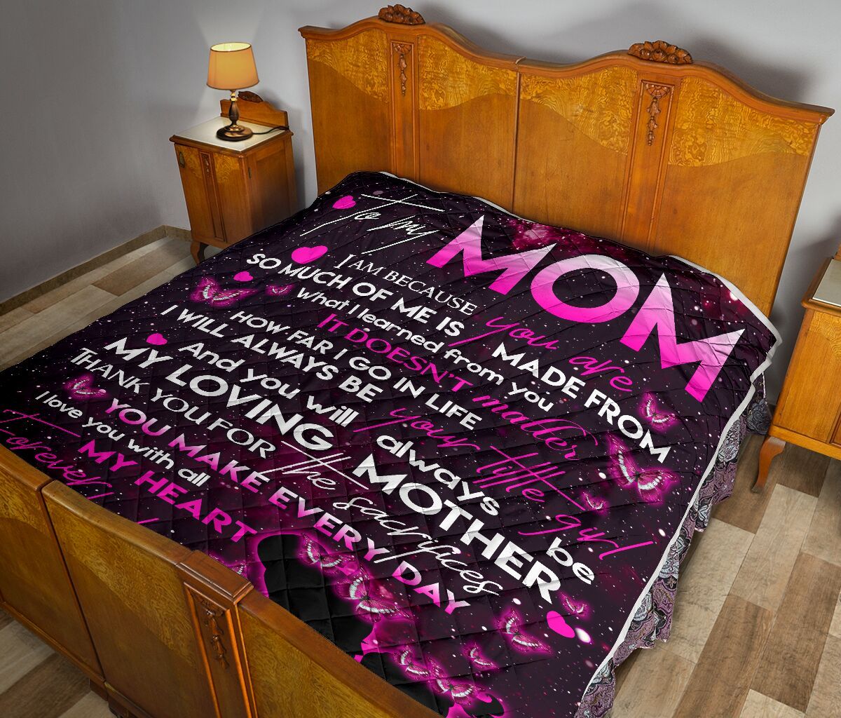 Daughter To Mom Quilt Blanket DHC02011161DD