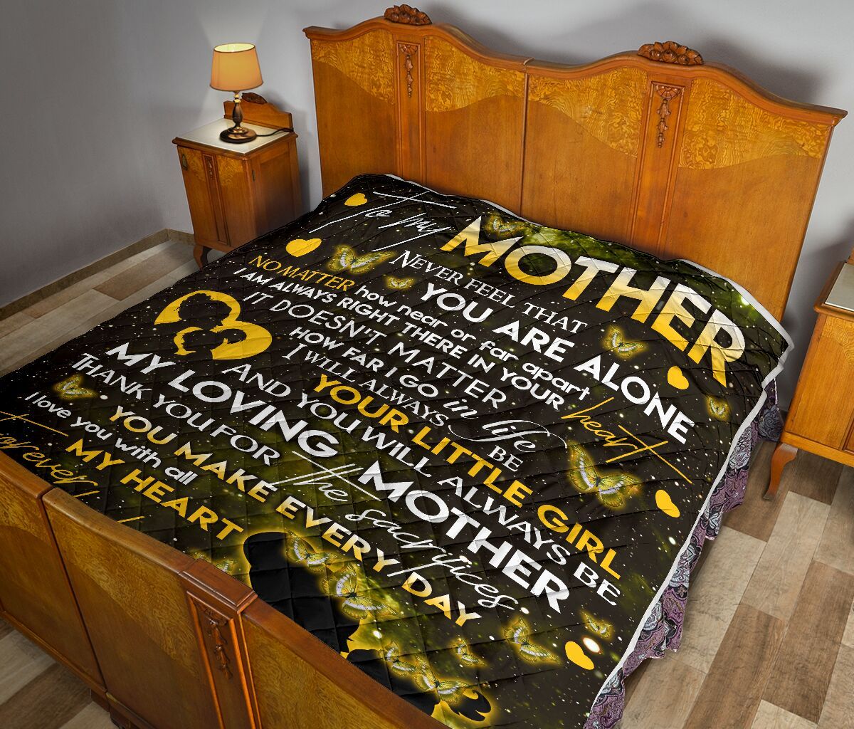 Daughter To Mom Quilt Blanket DHC02011169DD