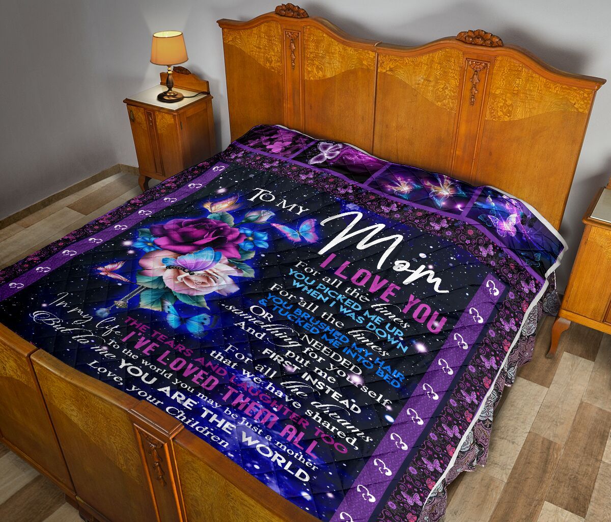 Daughter To Mom Quilt Blanket DHC02011198DD