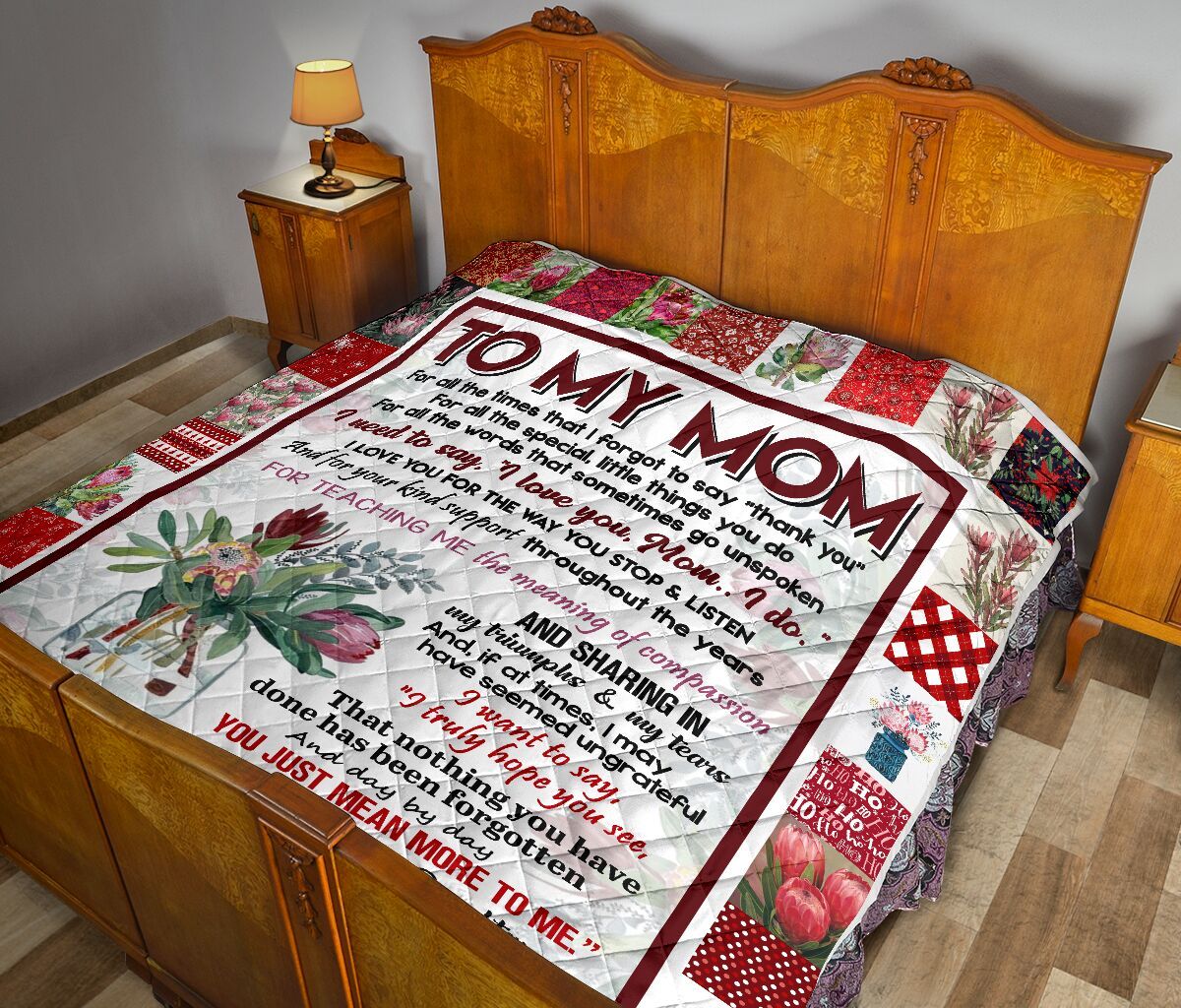 Daughter To Mom Quilt Blanket DHC02011202DD