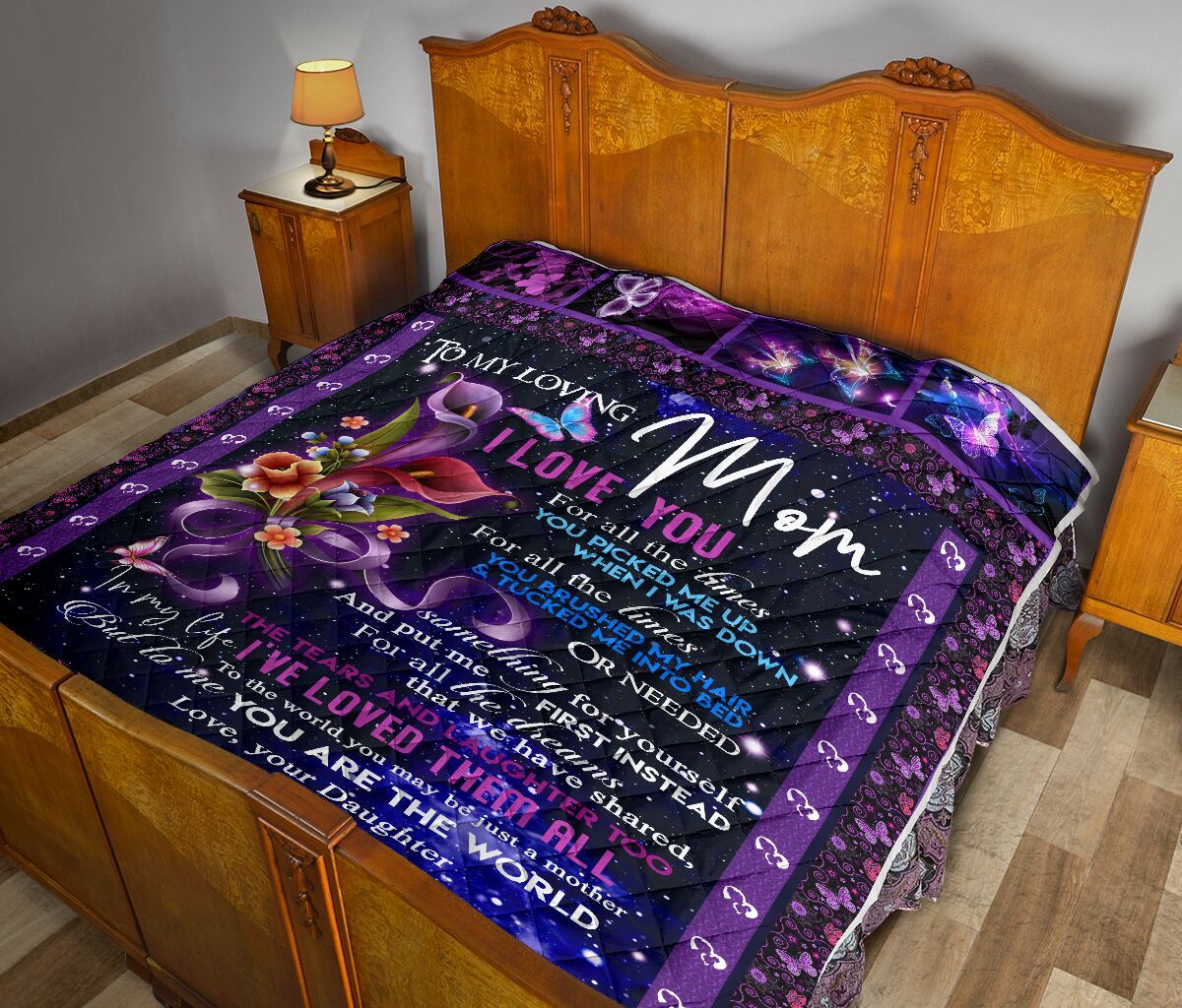 Daughter To Mom Quilt Blanket DHC02011211DD