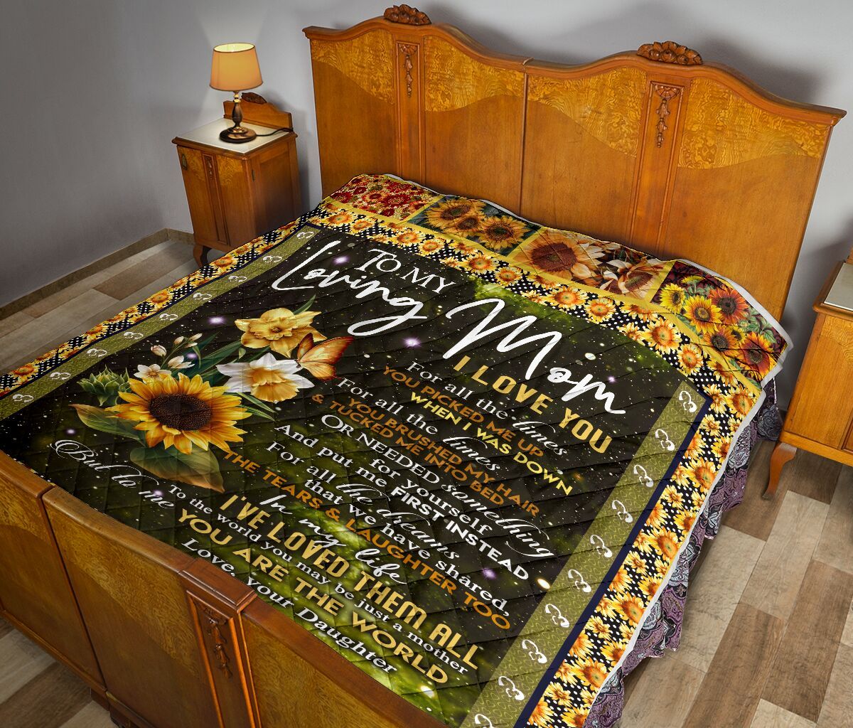 Daughter To Mom Quilt Blanket DHC02011212DD