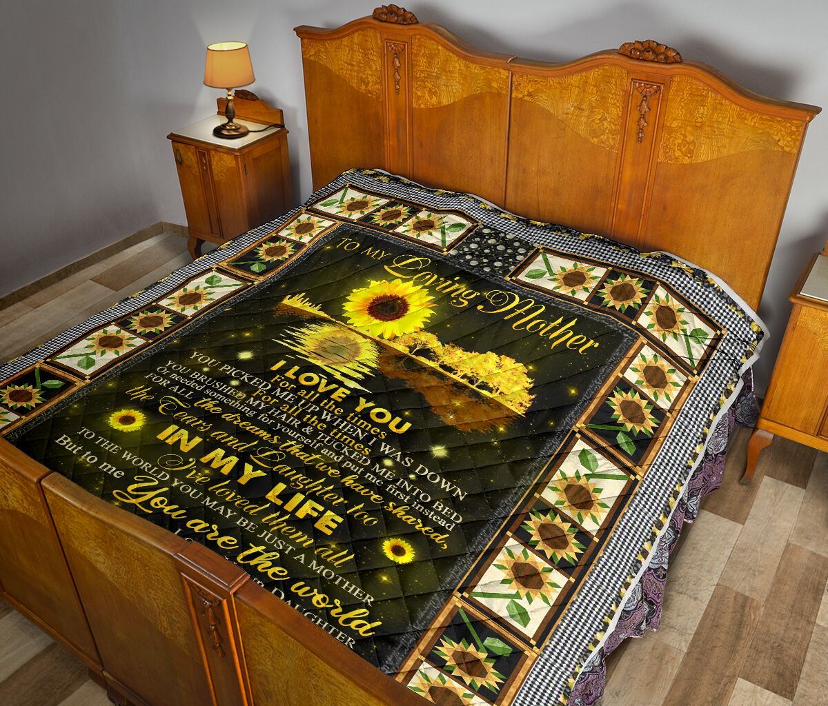 Daughter To Mom Quilt Blanket DHC02011214DD