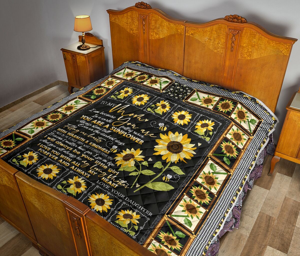 Daughter To Mom Quilt Blanket DHC02011216DD