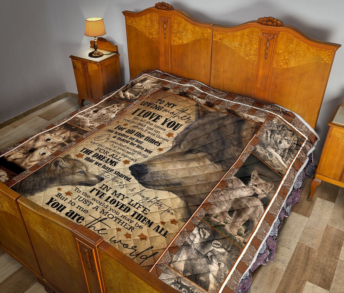 Daughter To Mom Quilt Blanket DHC02011228DD