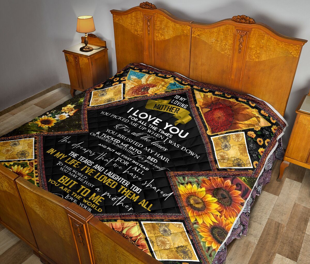 Daughter To Mom Quilt Blanket DHC02011239DD