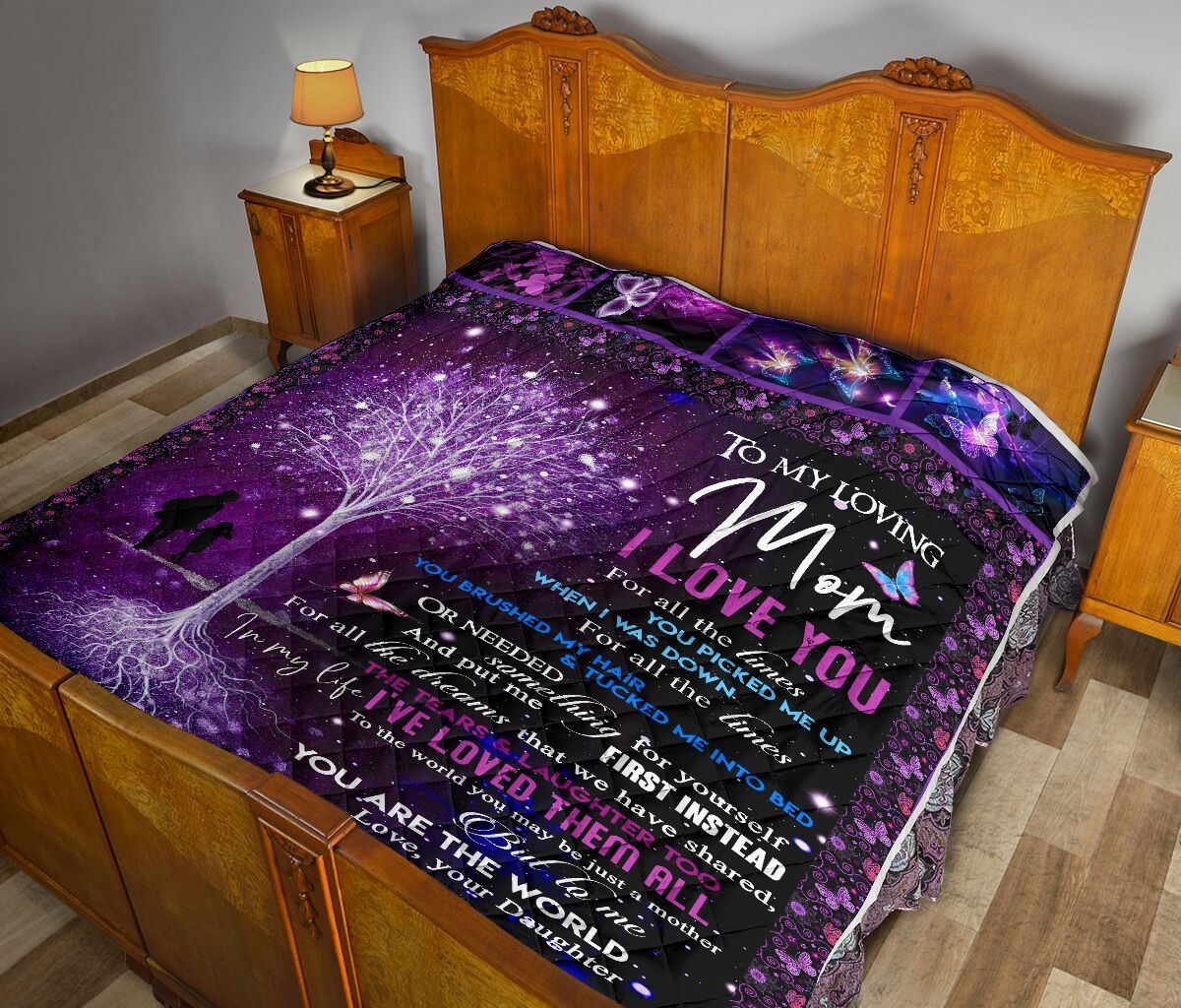 Daughter To Mom Quilt Blanket DHC02011258DD