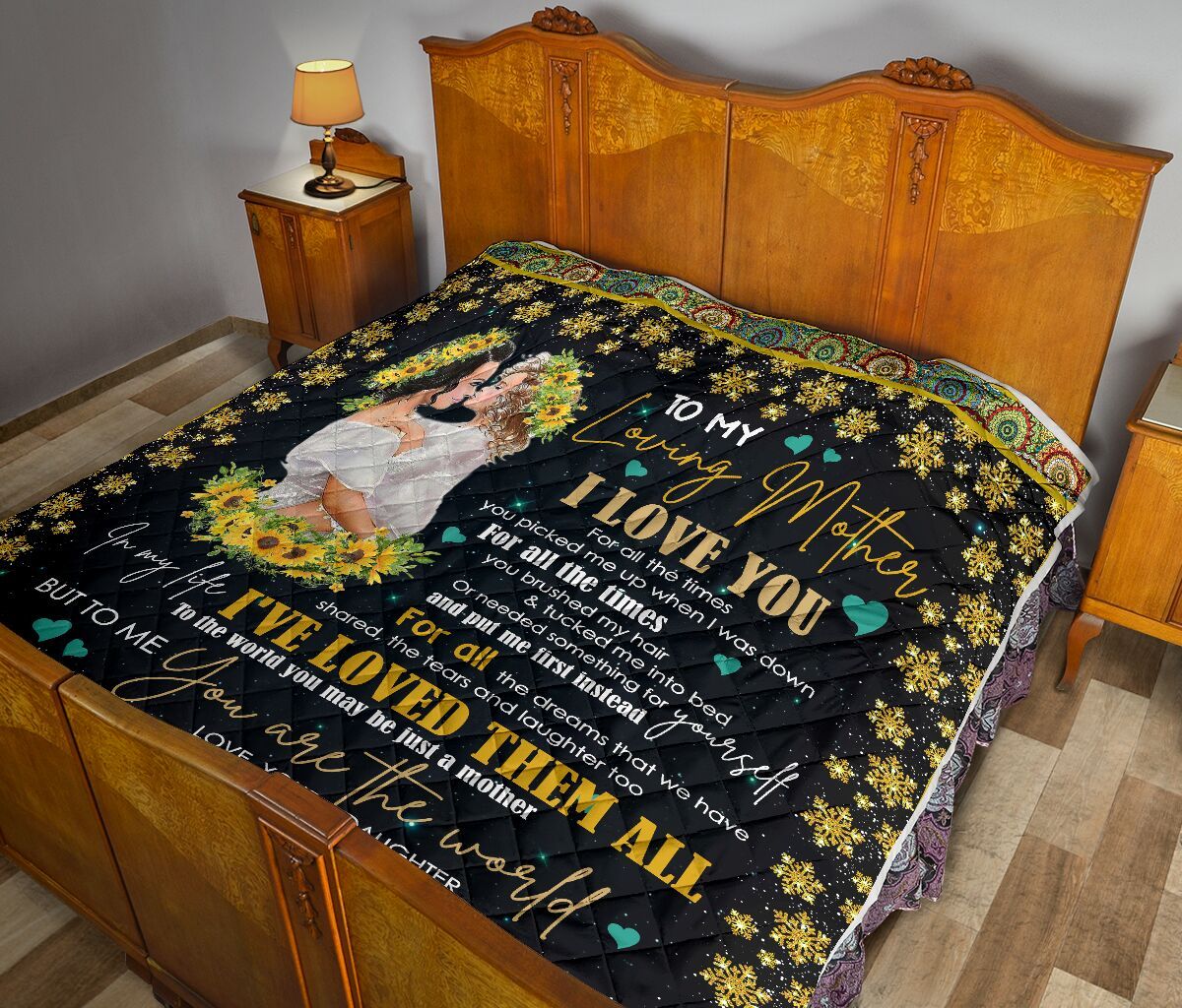 Daughter To Mom Quilt Blanket DHC02011265DD