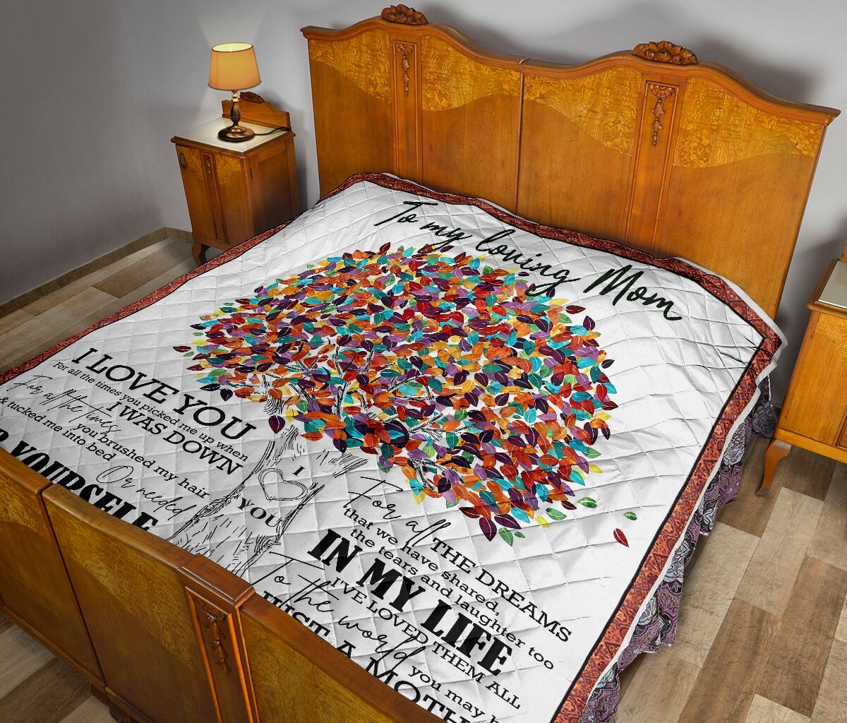 Daughter To Mom Quilt Blanket DHC02011564DD