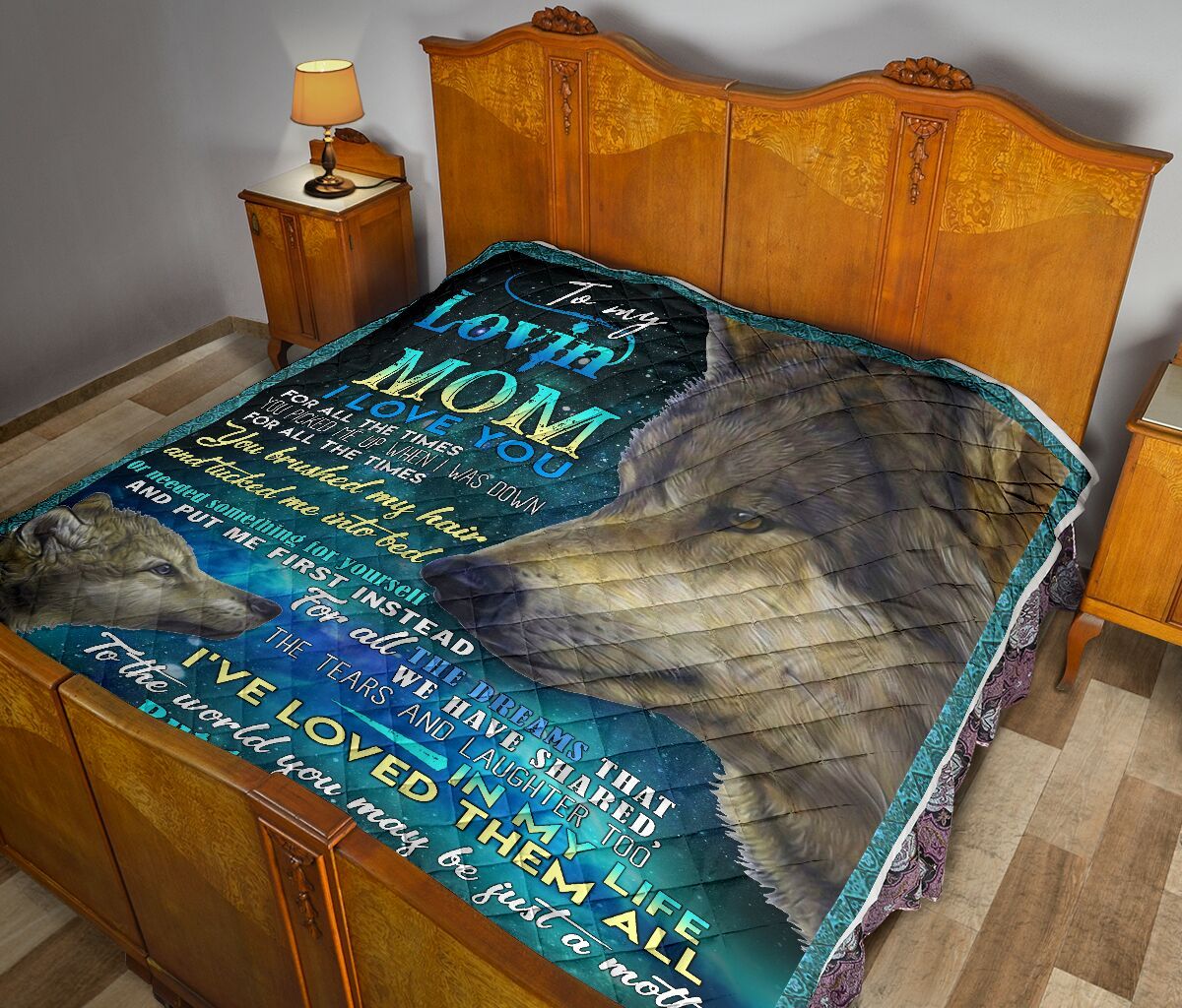 Daughter To Mom Quilt Blanket DHC02011569DD