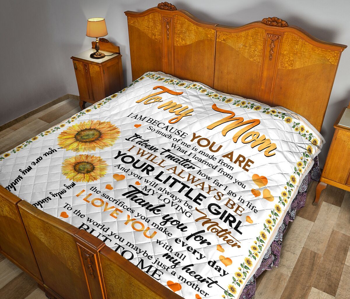 Daughter To Mom Quilt Blanket DHC02011572DD