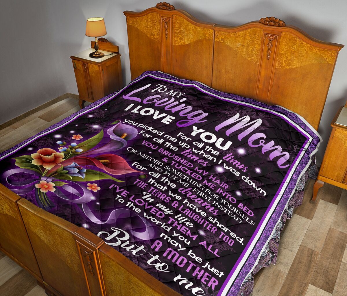 Daughter To Mom Quilt Blanket DHC02011594DD