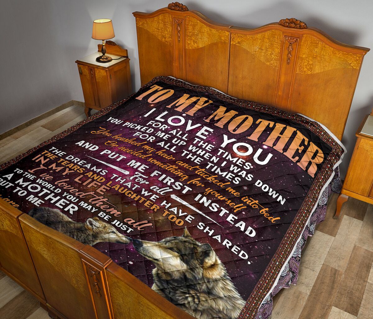 Daughter To Mom Quilt Blanket DHC02011598DD