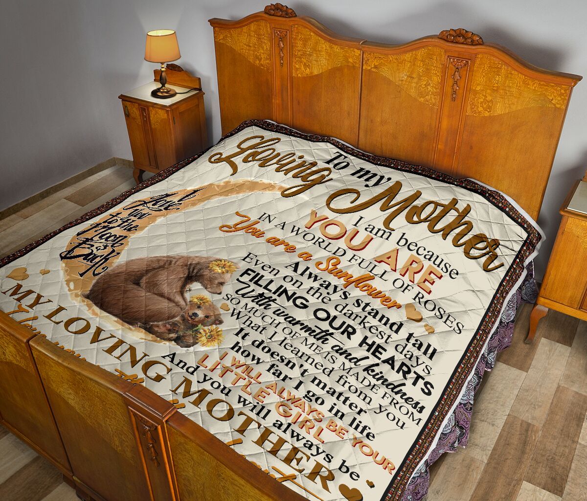 Daughter To Mom Quilt Blanket DHC02011611DD