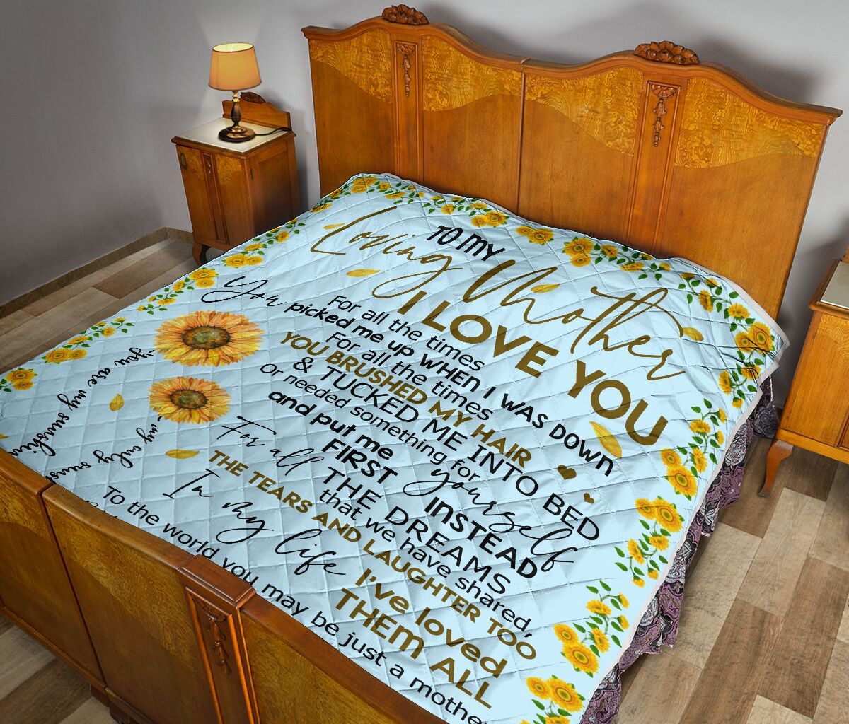 Daughter To Mom Quilt Blanket DHC02011633DD