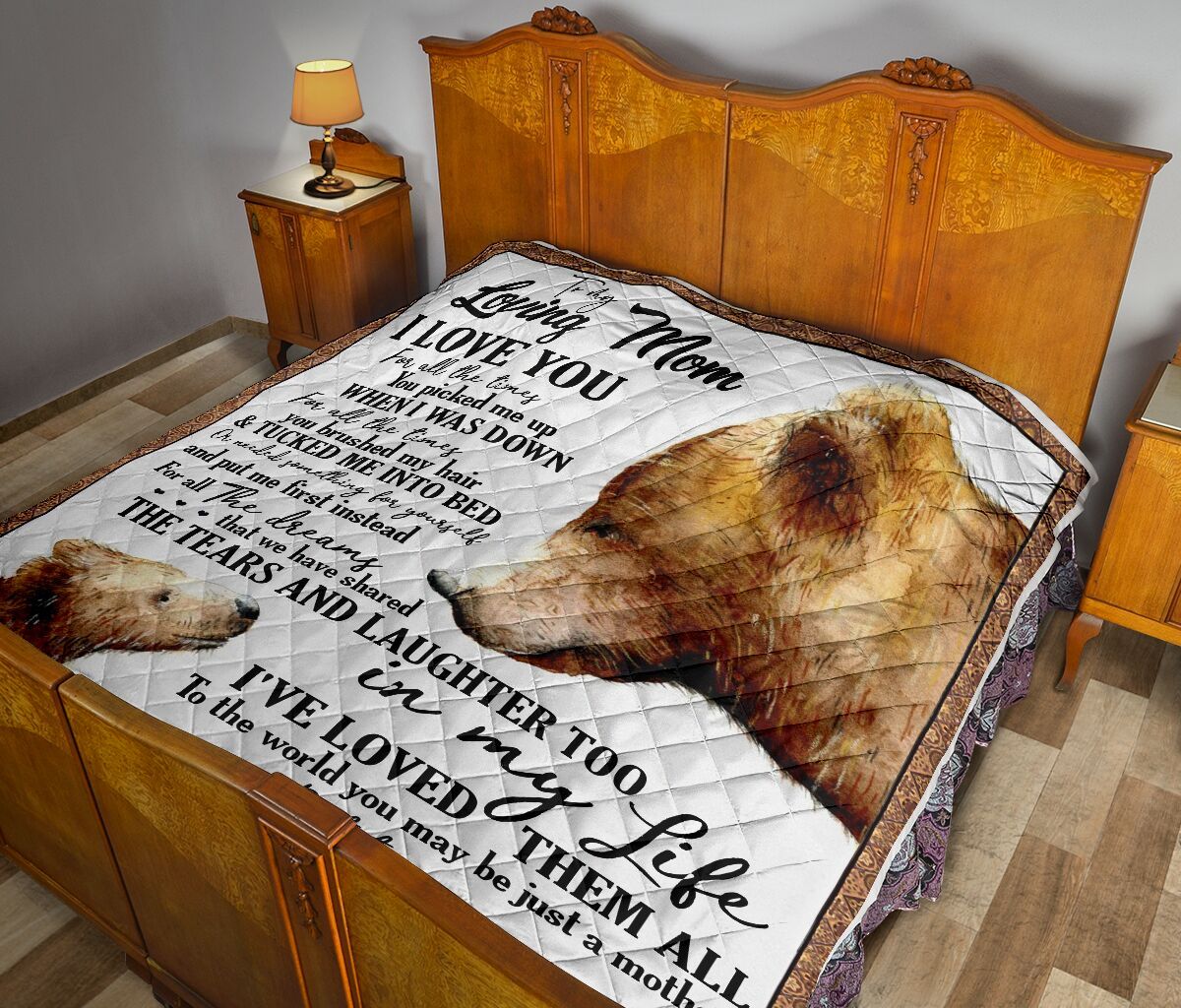 Daughter To Mom Quilt Blanket DHC02011665DD