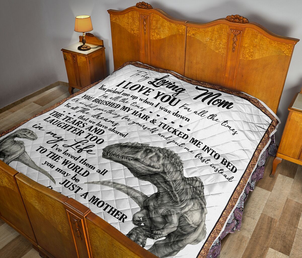 Daughter To Mom Quilt Blanket DHC02011667DD