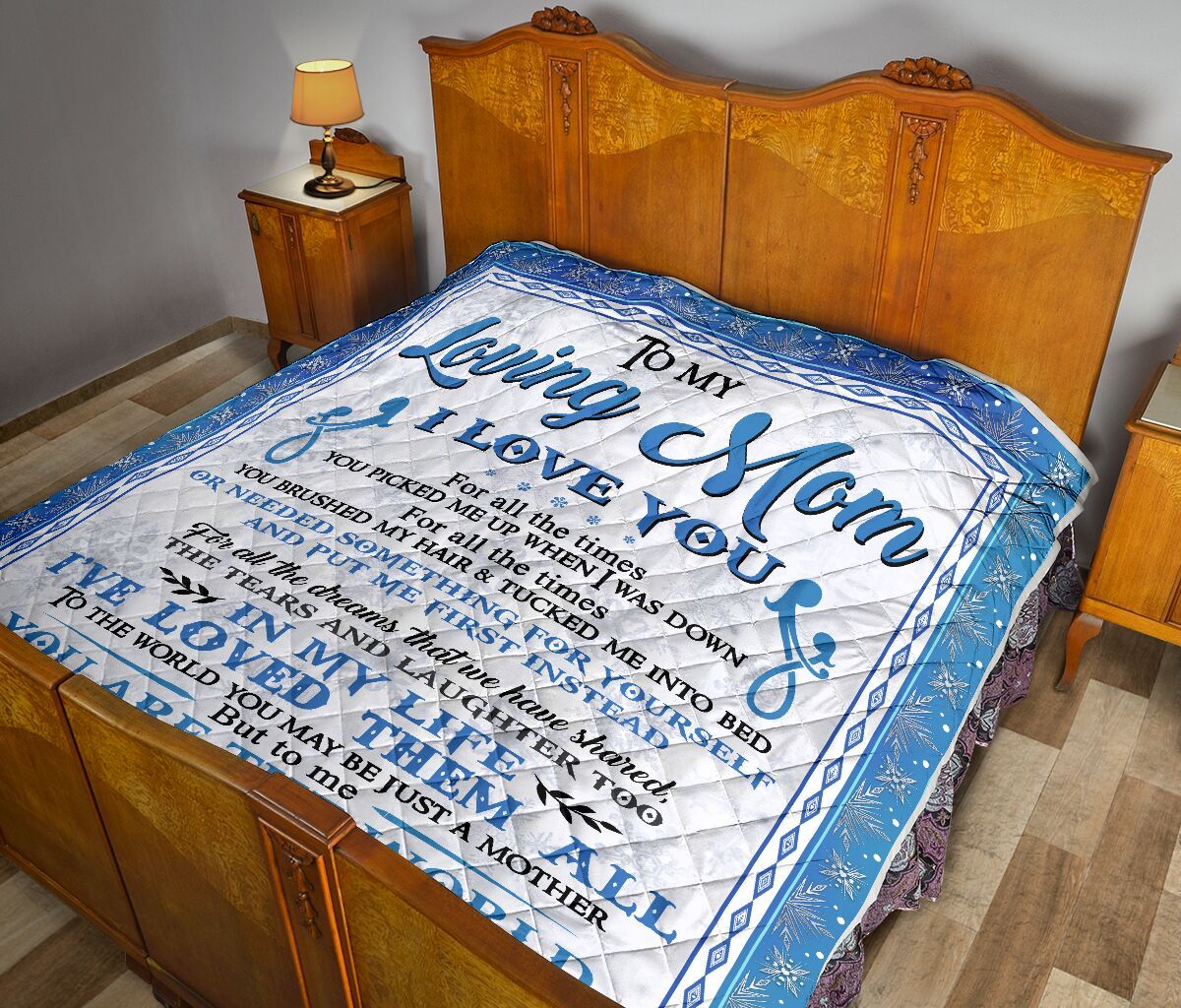 Daughter To Mom Quilt Blanket DHC02011670DD