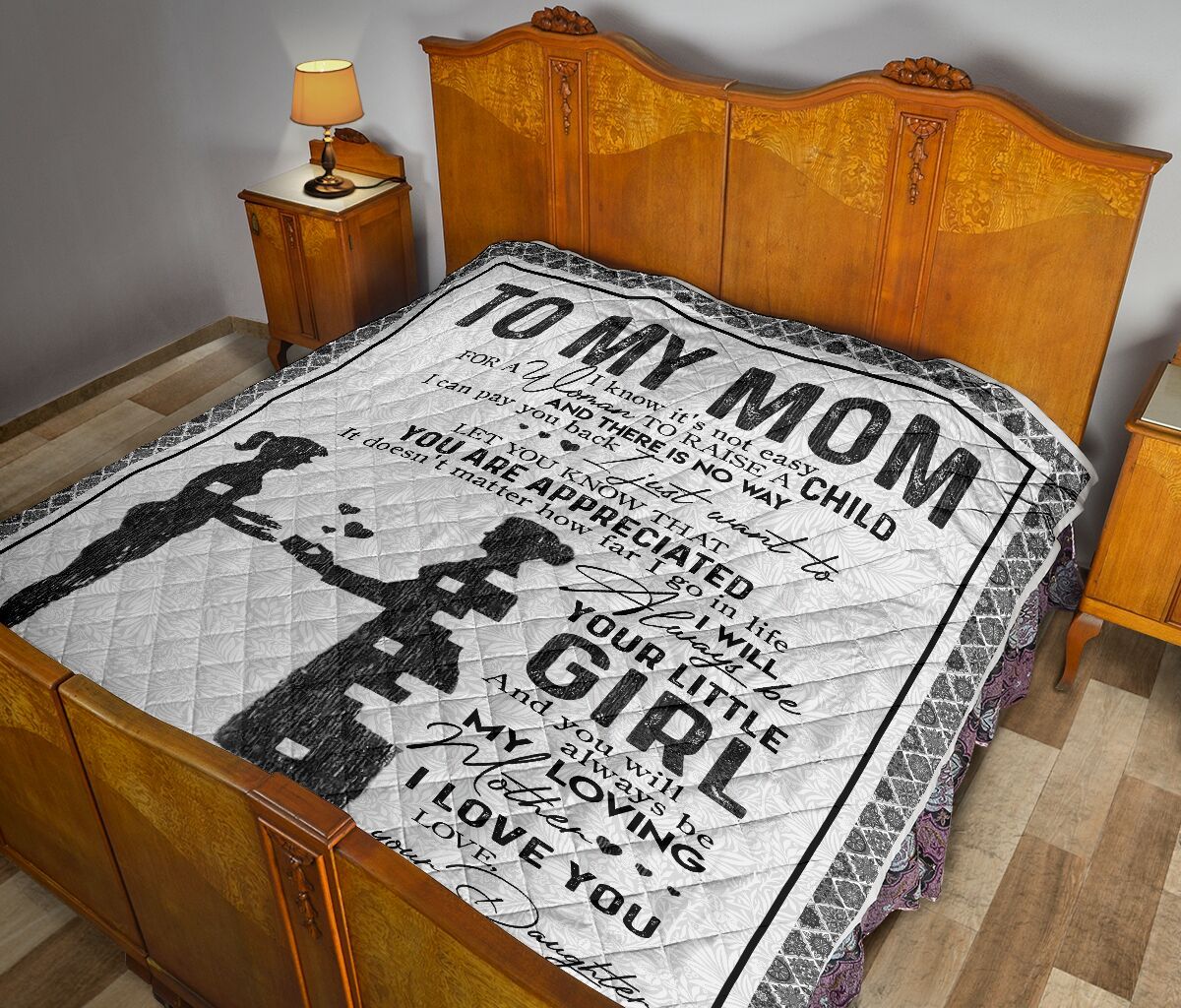 Daughter To Mom Quilt Blanket DHC02011770DD