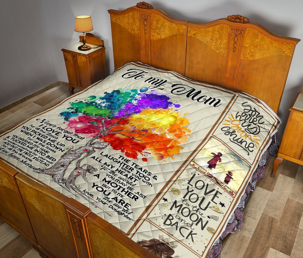 Daughter To Mom Quilt Blanket DHC0201962DD
