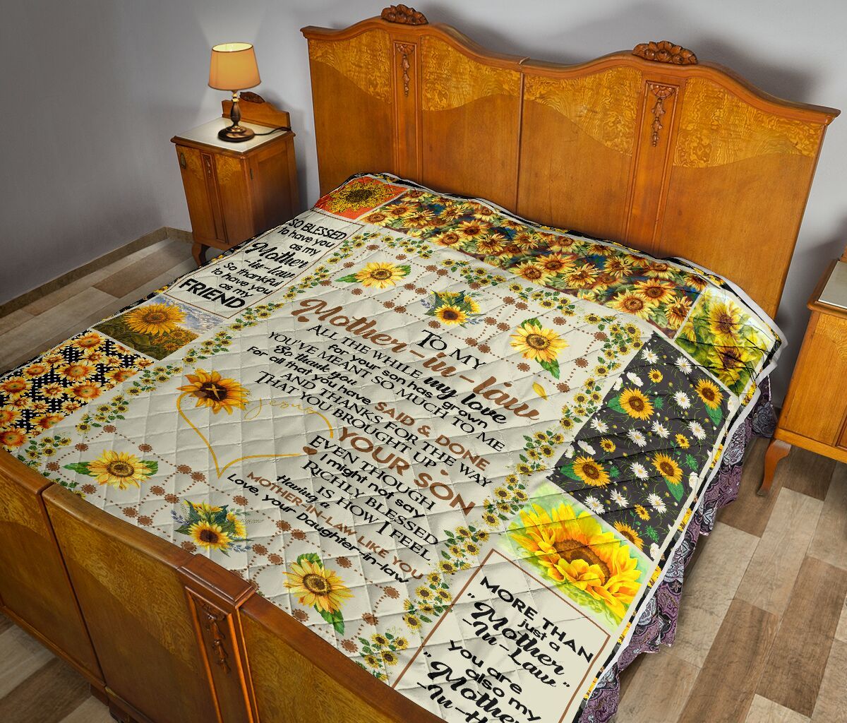 Daughter To Mother In Law Quilt Blanket DHC02011125DD