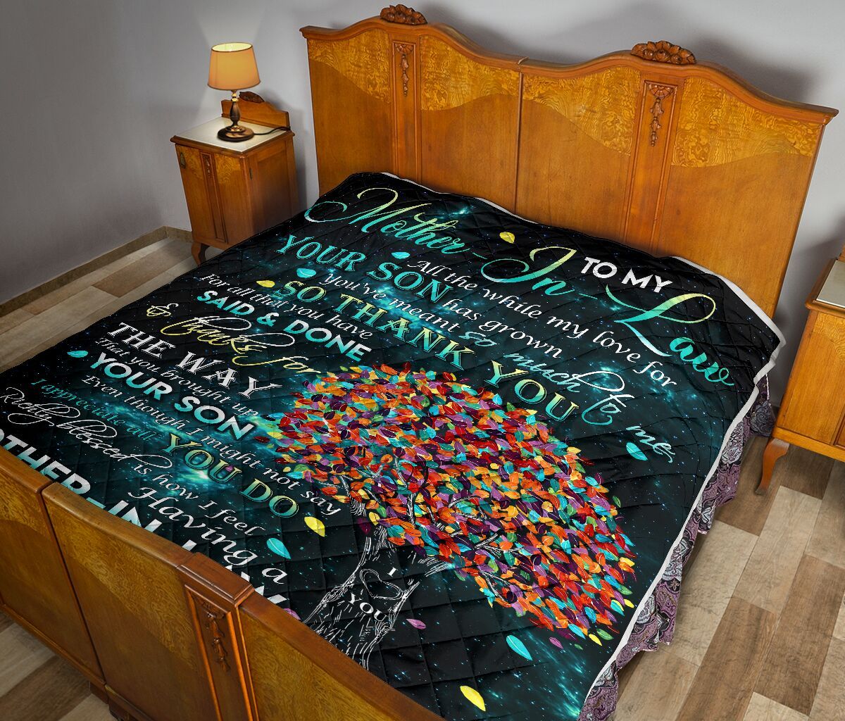 Daughter To Mother In Law Quilt Blanket DHC02011151DD