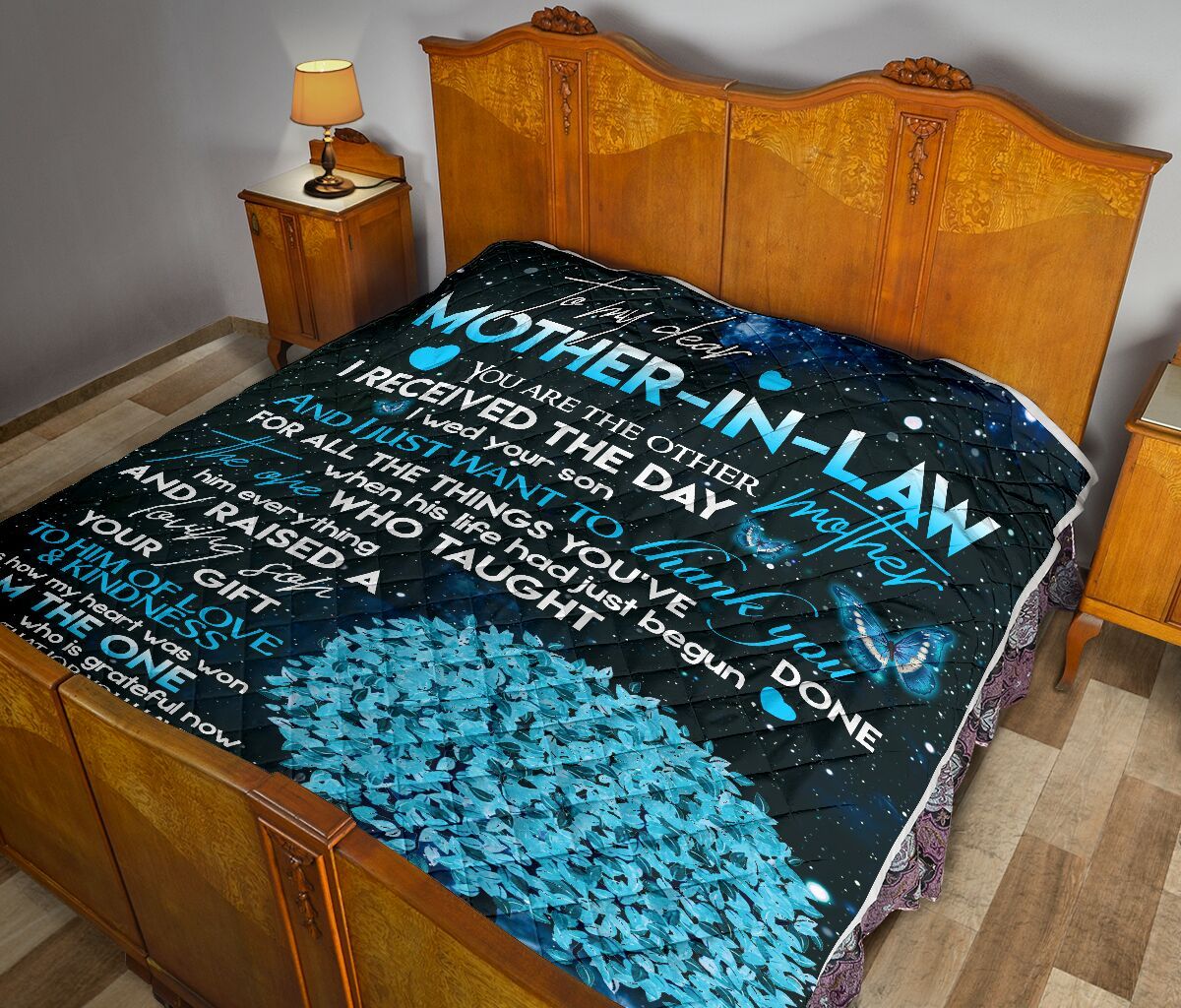 Daughter To Mother In Law Quilt Blanket DHC02011160DD