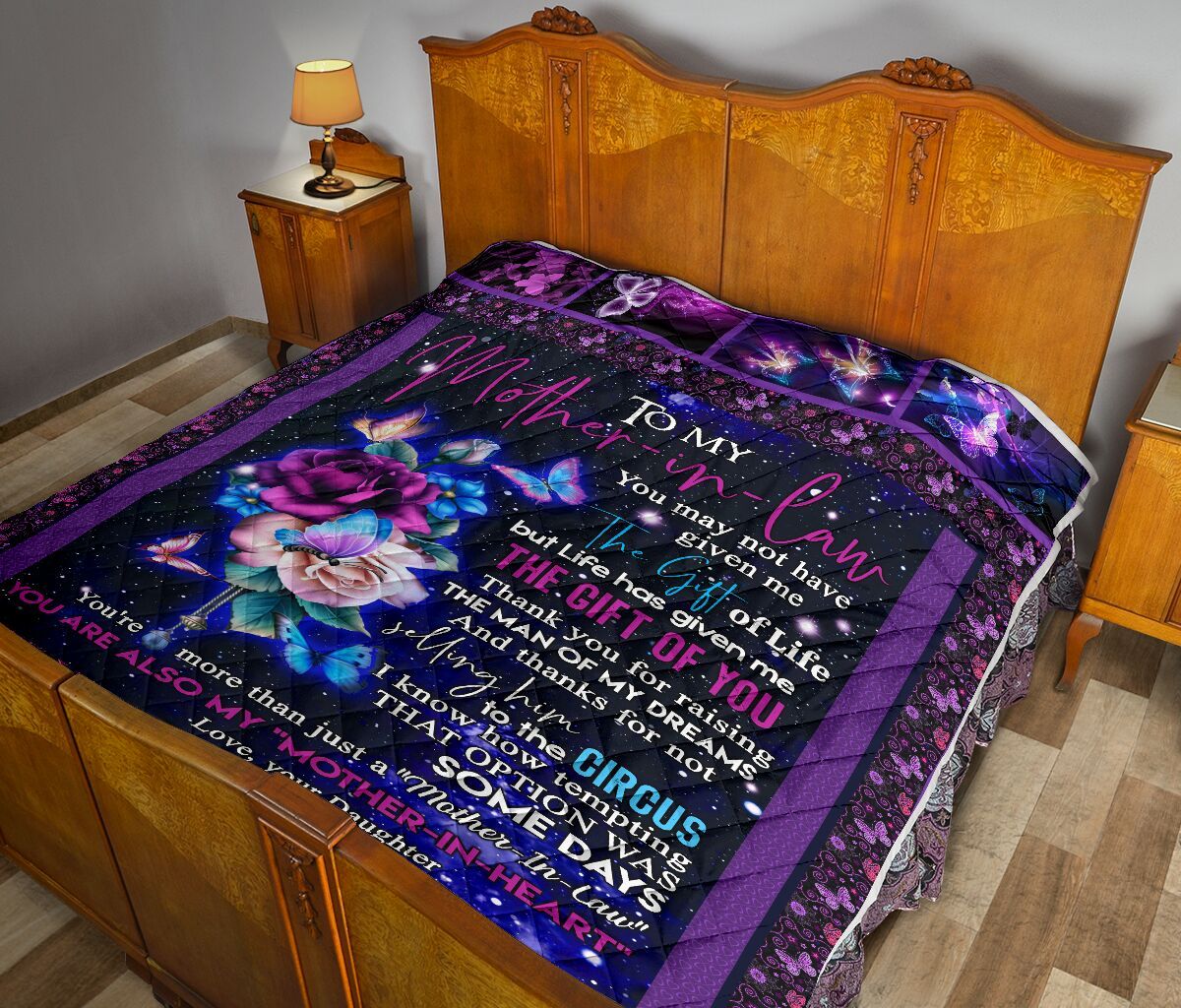 Daughter To Mother In Law Quilt Blanket DHC02011182DD