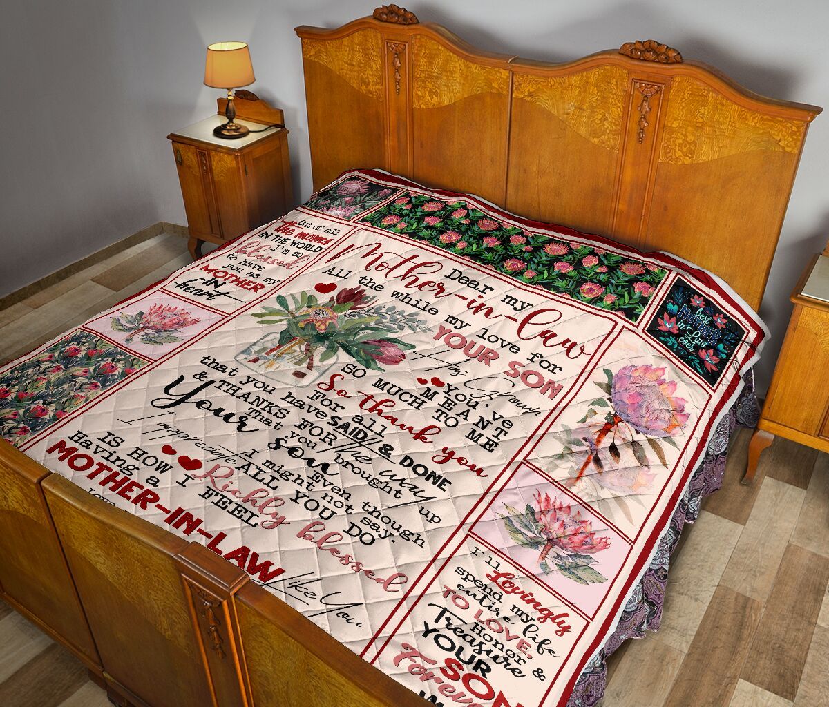 Daughter To Mother In Law Quilt Blanket DHC02011187DD