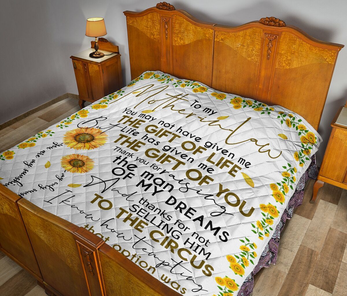 Daughter To Mother In Law Quilt Blanket DHC02011470DD