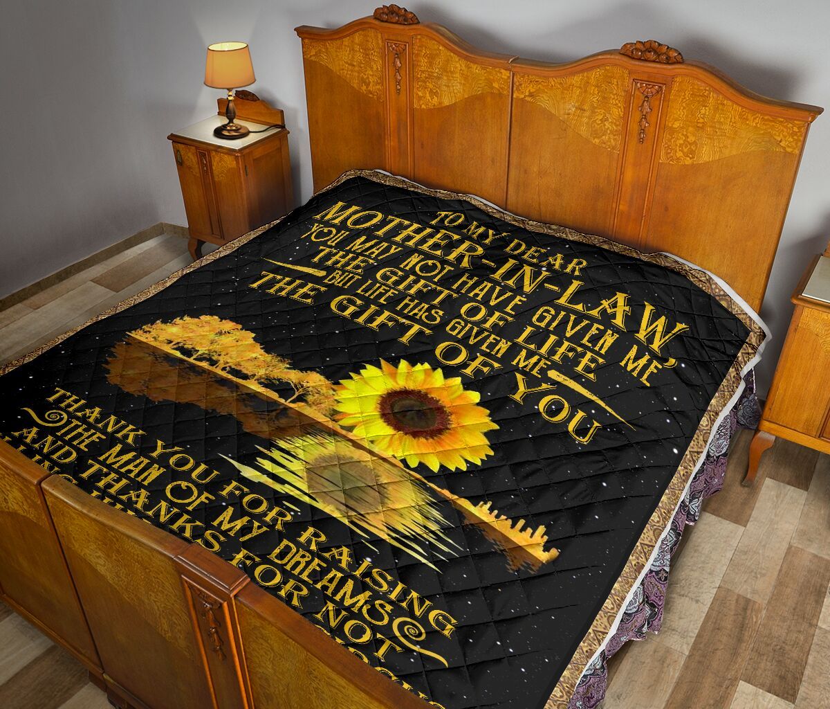 Daughter To Mother In Law Quilt Blanket DHC02011496DD