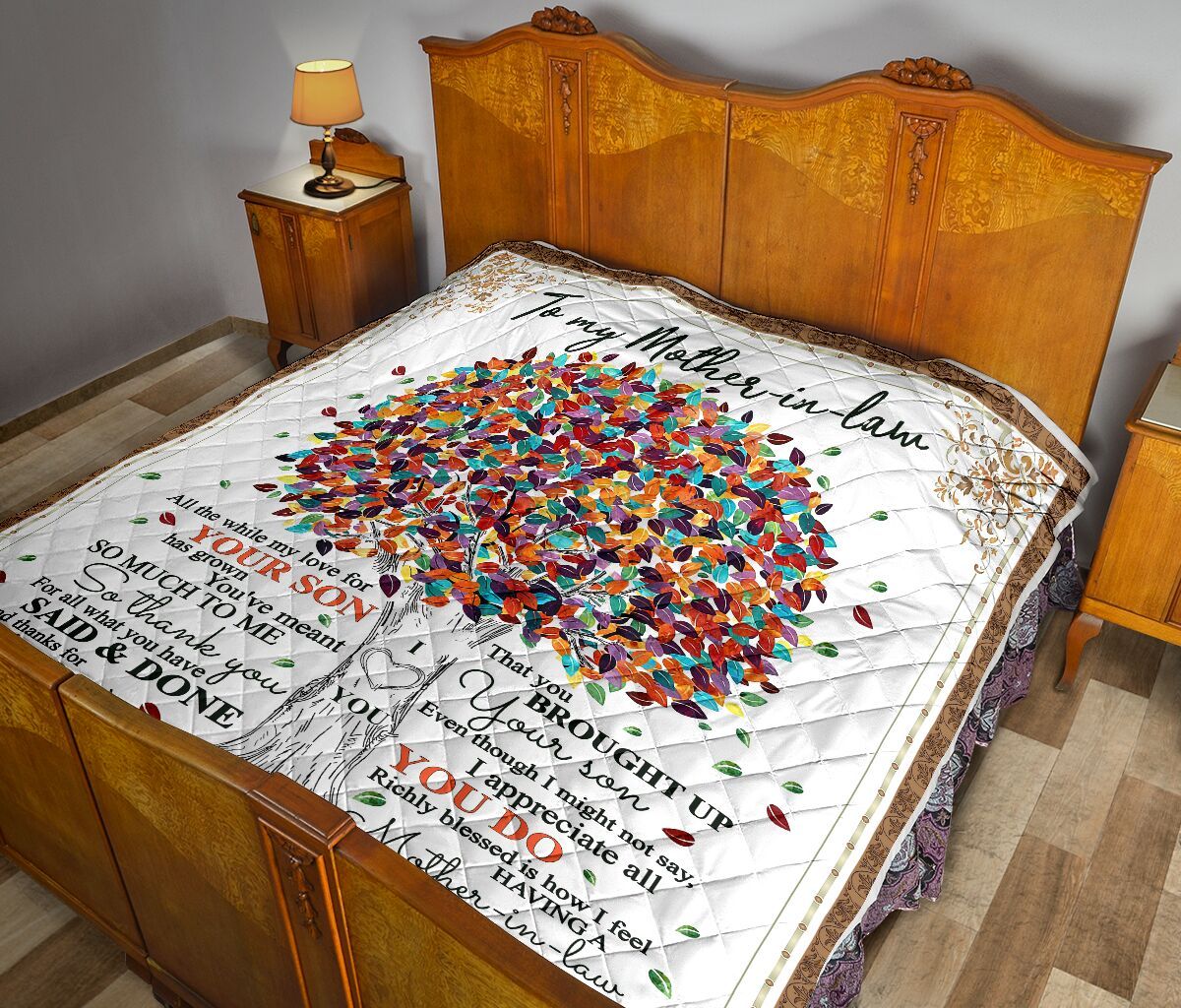 Daughter To Mother In Law Quilt Blanket DHC02011555DD