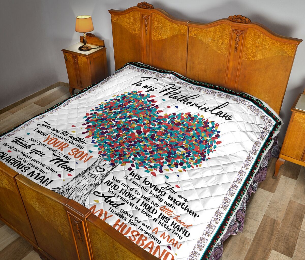 Daughter To Mother In Law Quilt Blanket DHC02011573DD