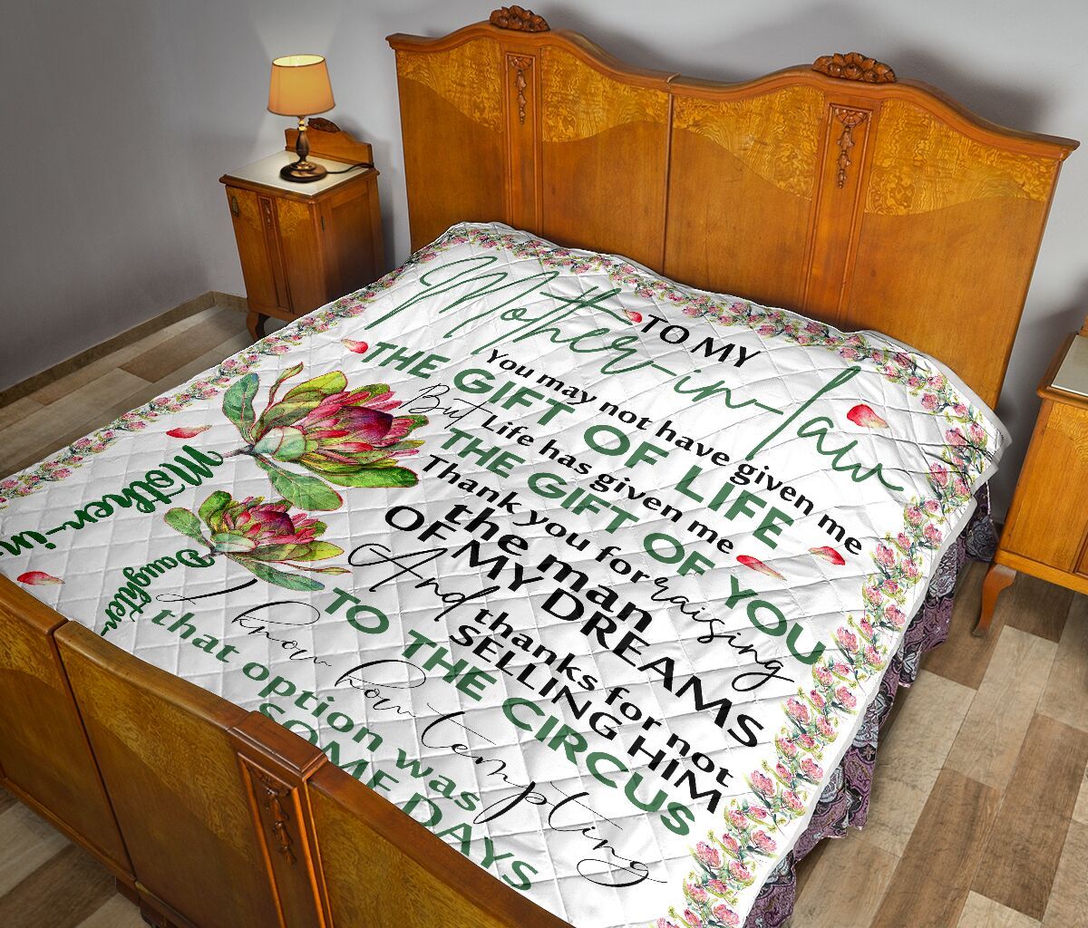 Daughter To Mother In Law Quilt Blanket DHC02011681DD