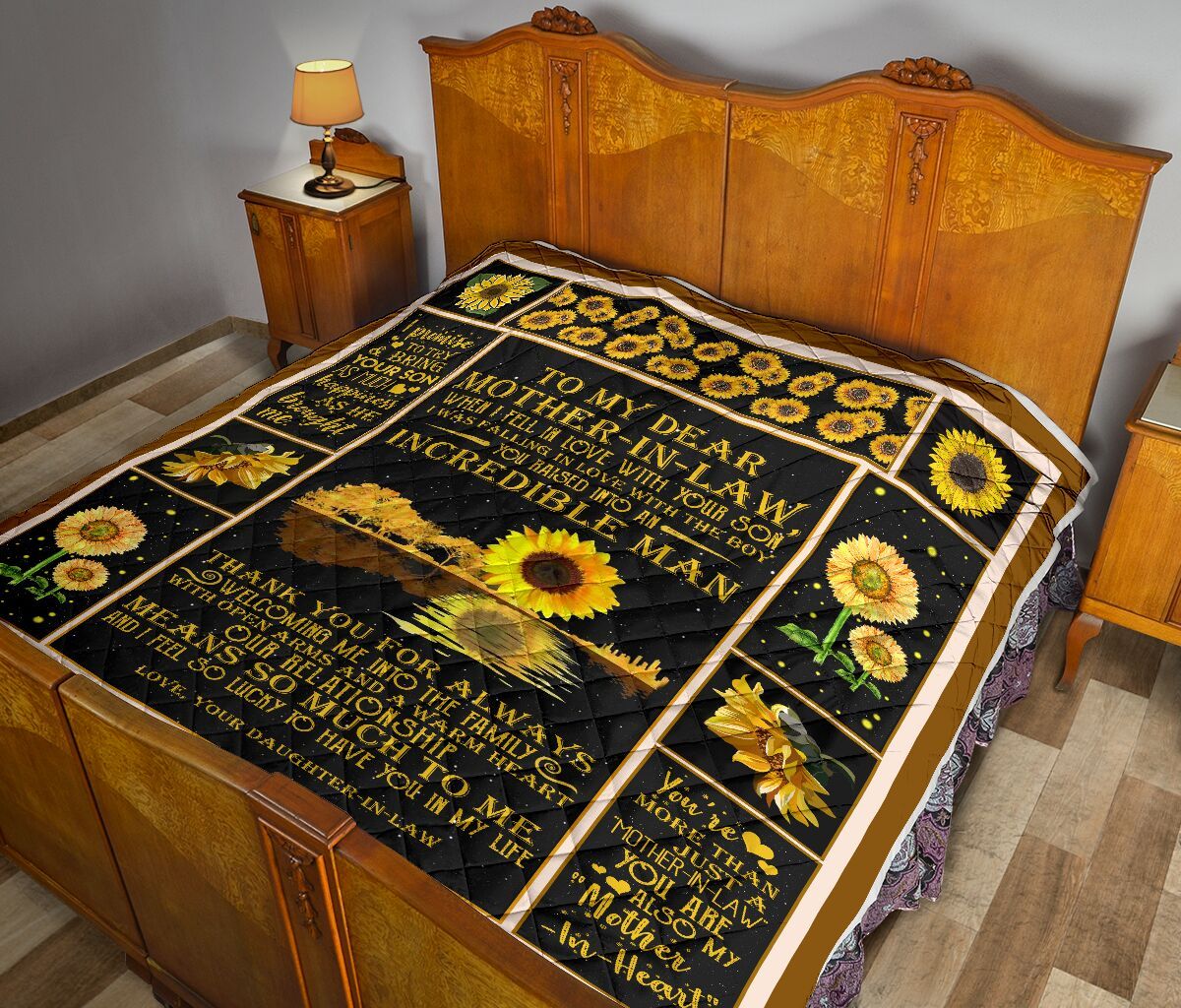 Daughter To Mother In Law Quilt Blanket DHC02011689DD