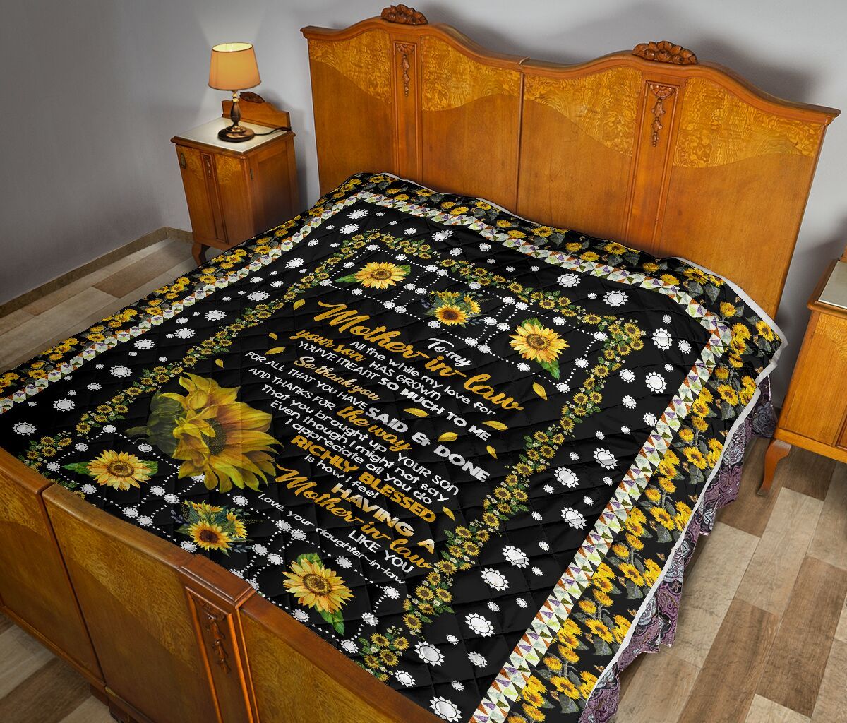 Daughter To Mother In Law Quilt Blanket DHC0201916DD