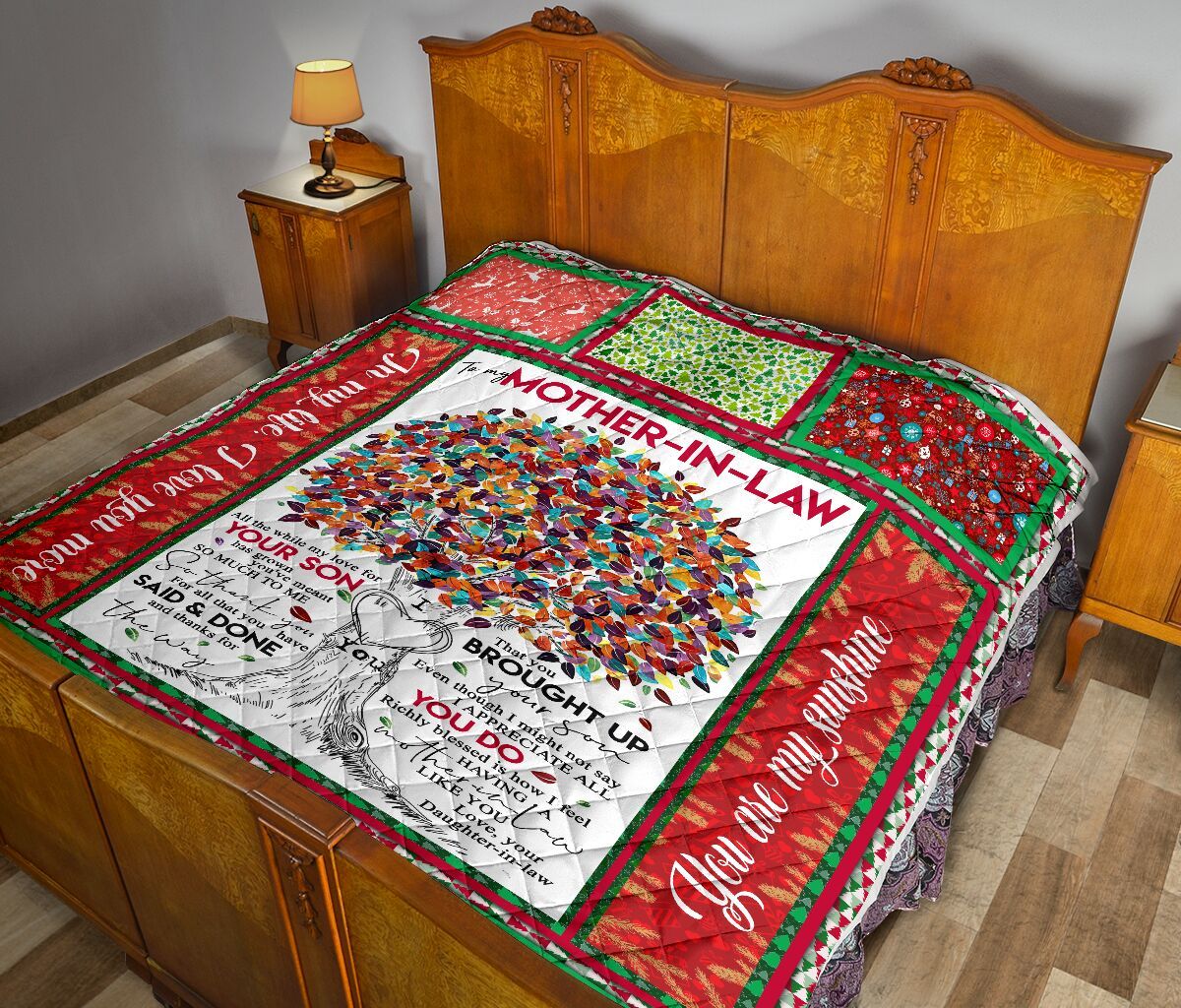 Daughter To Mother In Law Quilt Blanket DHC0201956DD