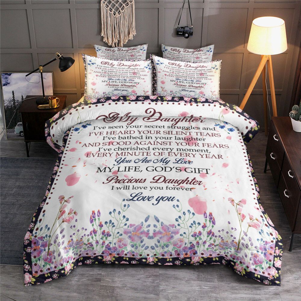 Daughter You Are My Love Home Garden Linens Bedding Set