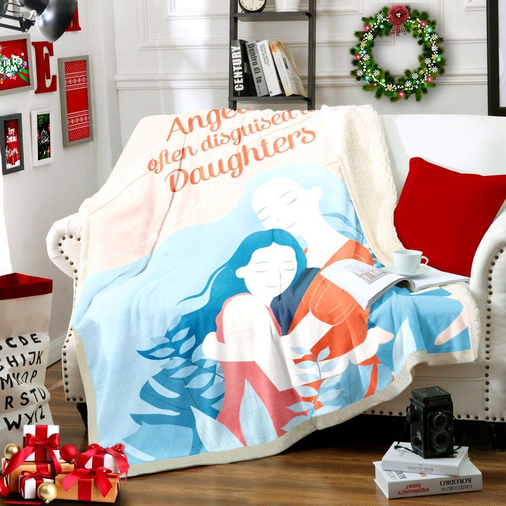 Daughters Sherpa Fleece Blanket