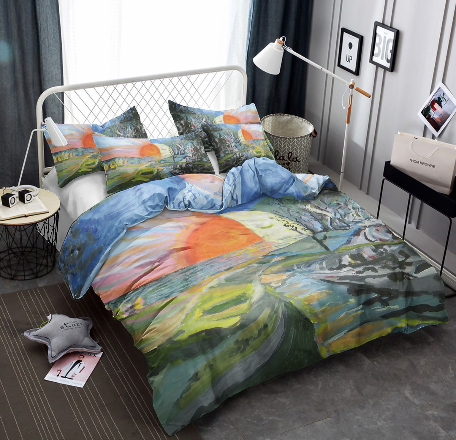 Day And Night Art Bedding Set